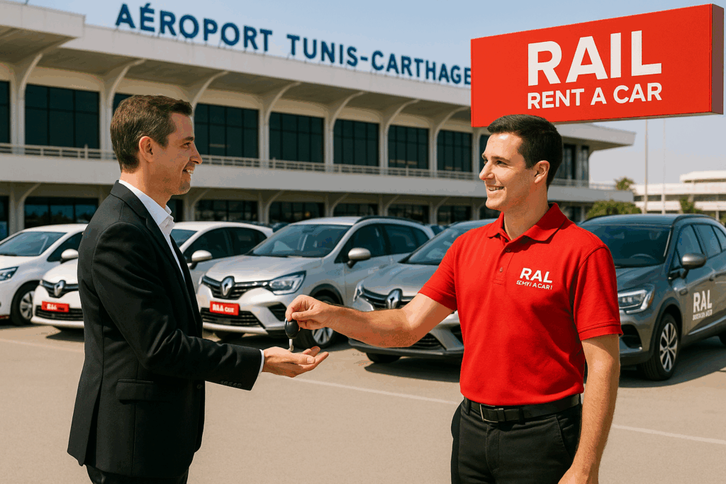 Location voiture Aéroport Tunis-Carthage